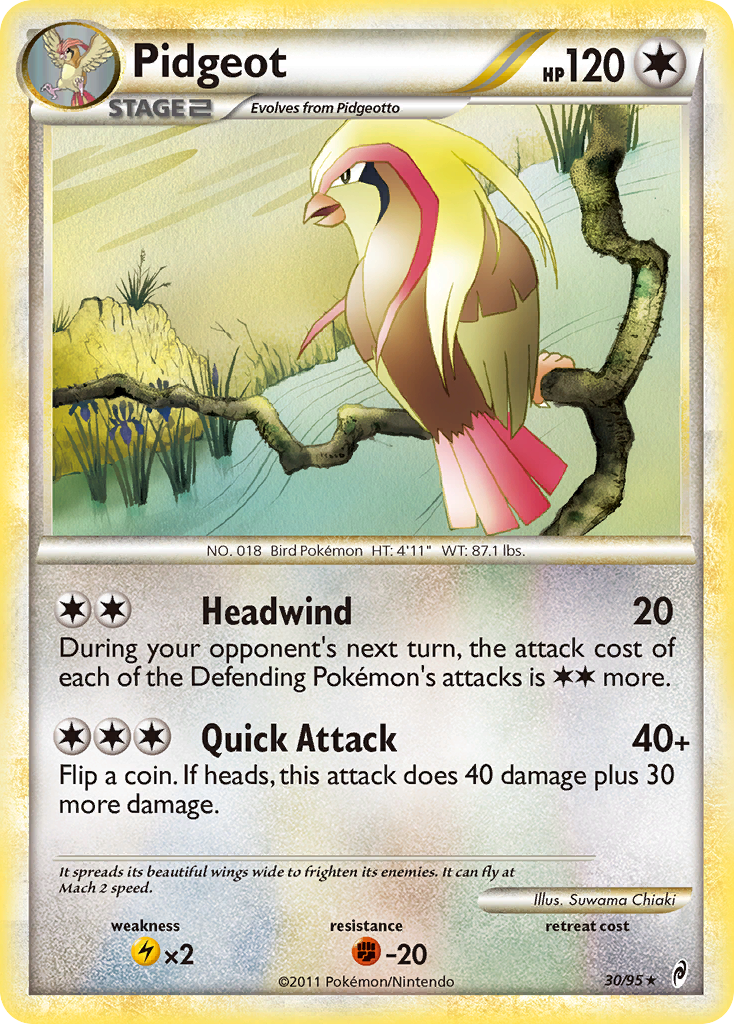 Pidgeot 30 / 95
