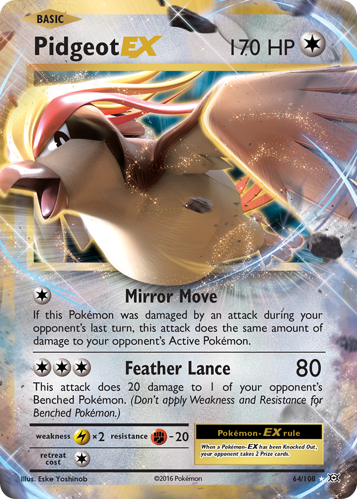 Pidgeot-EX 64 / 108
