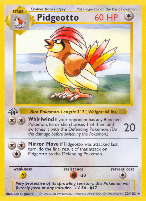 Pidgeotto 22 / 102