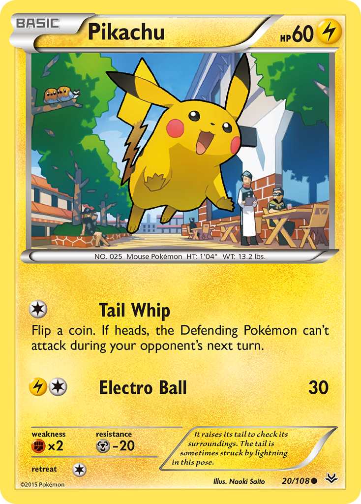 Pikachu 20 / 108