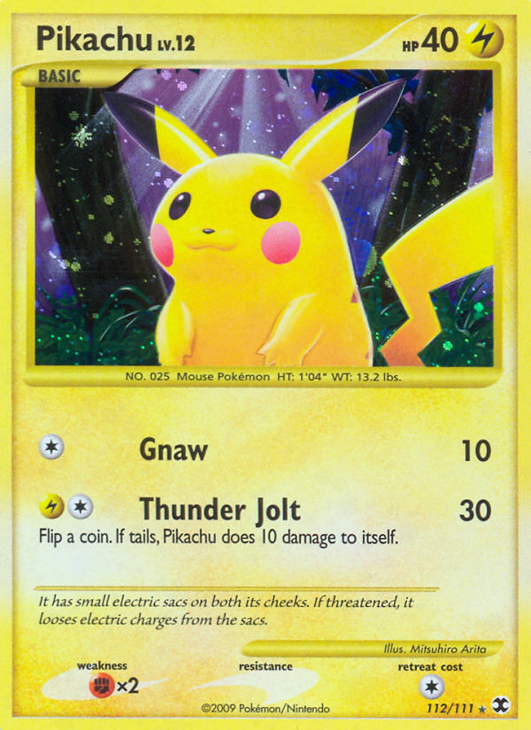 Pikachu 112 / 111