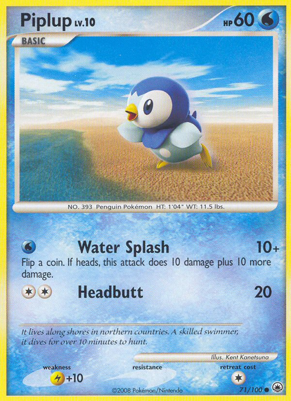 Piplup 71 / 100