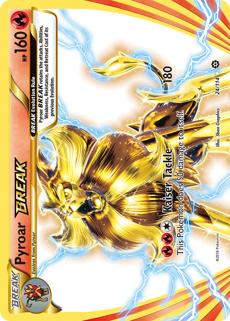 Pyroar BREAK 24 / 114