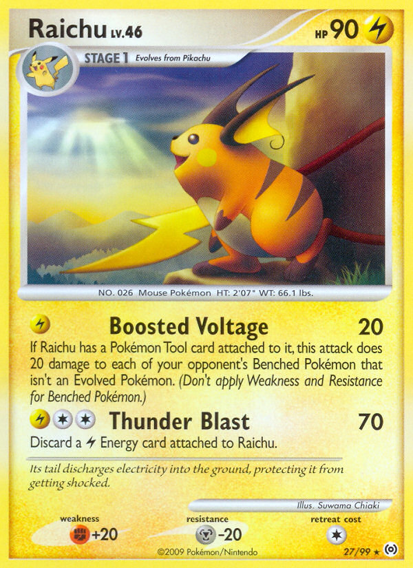 Raichu 27 / 99