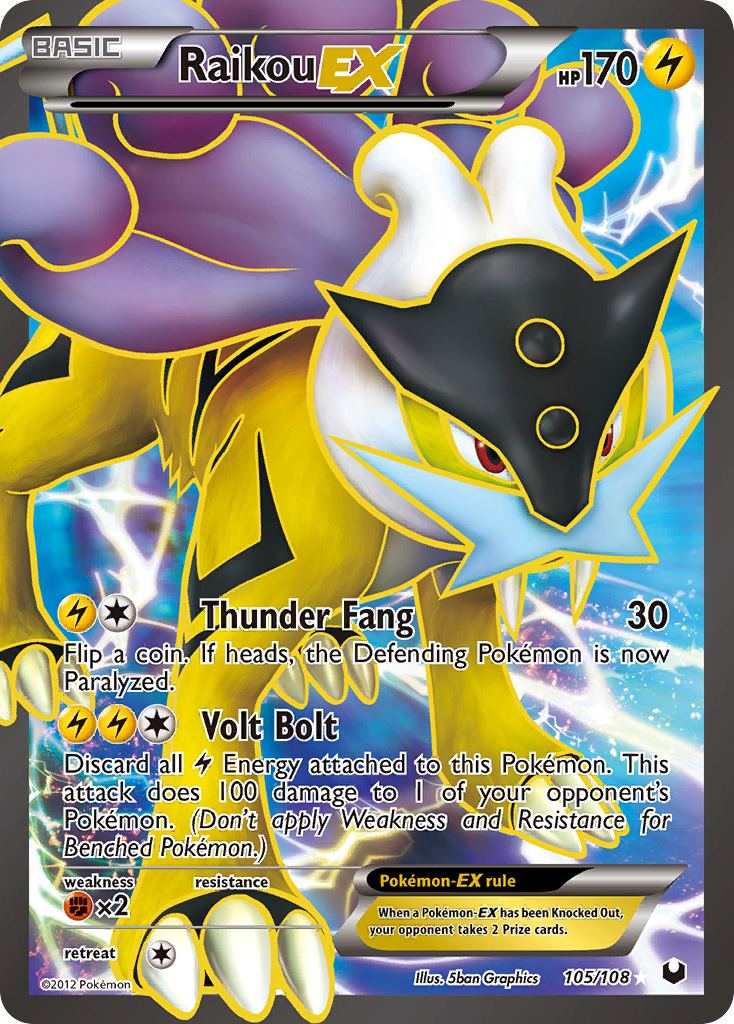 Raikou-EX 105 / 108