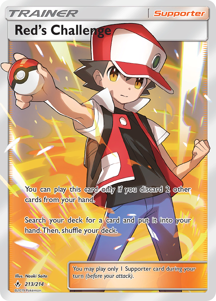 Red's Challenge 213 / 214