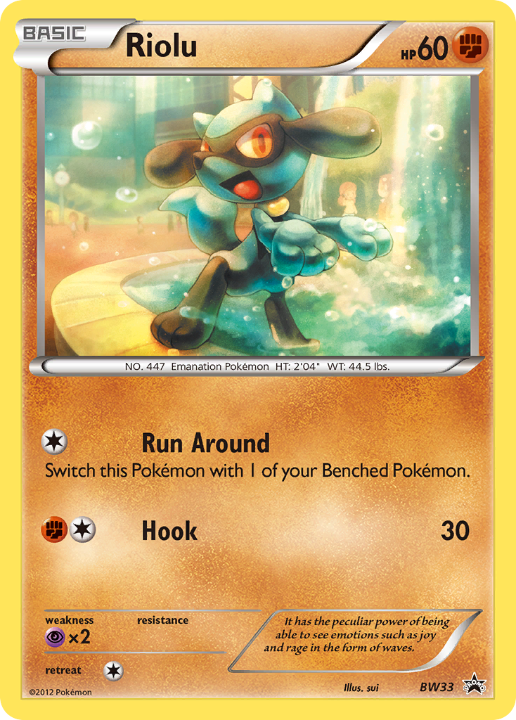 Riolu BW33 / 101