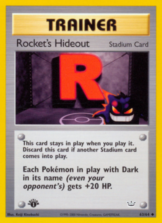 Rocket's Hideout 63 / 64