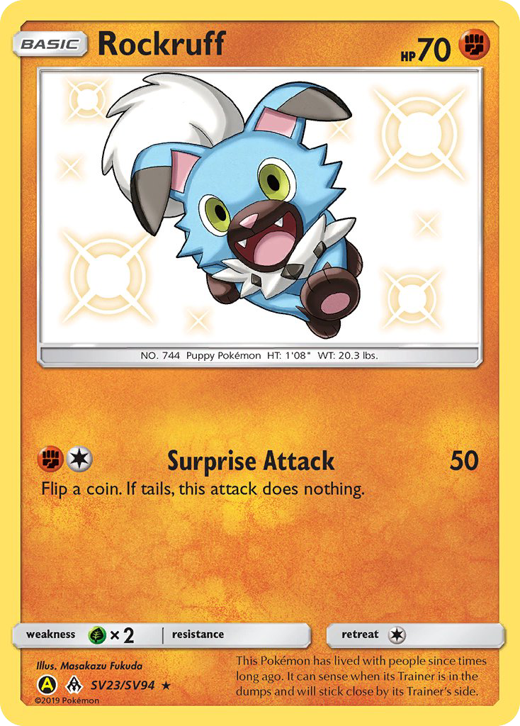 Rockruff SV23 / 68