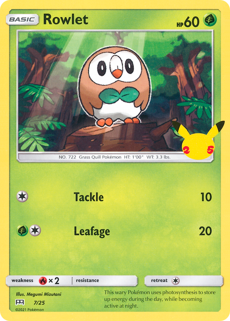 Rowlet 7 / 25