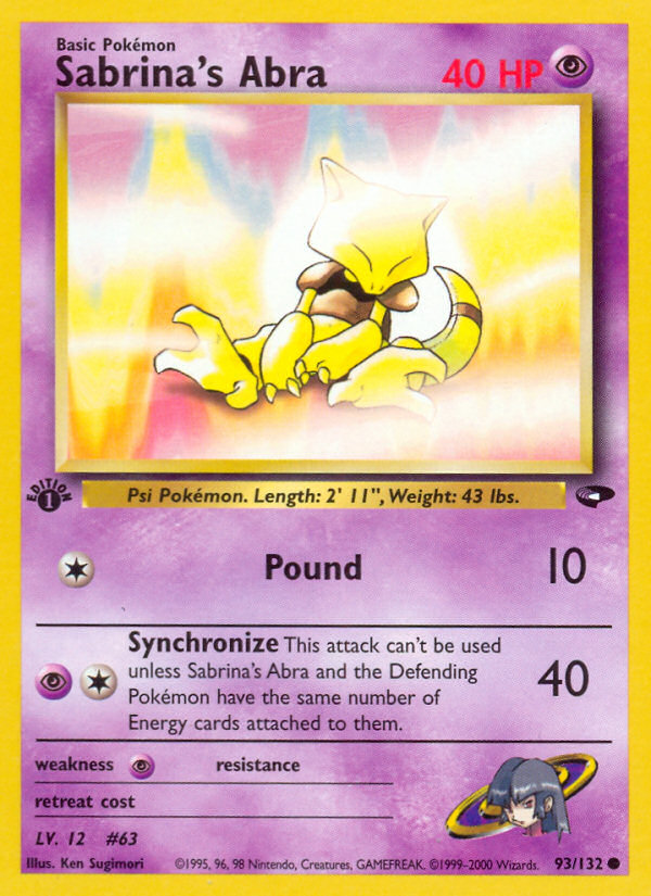 Sabrina's Abra 93 / 132