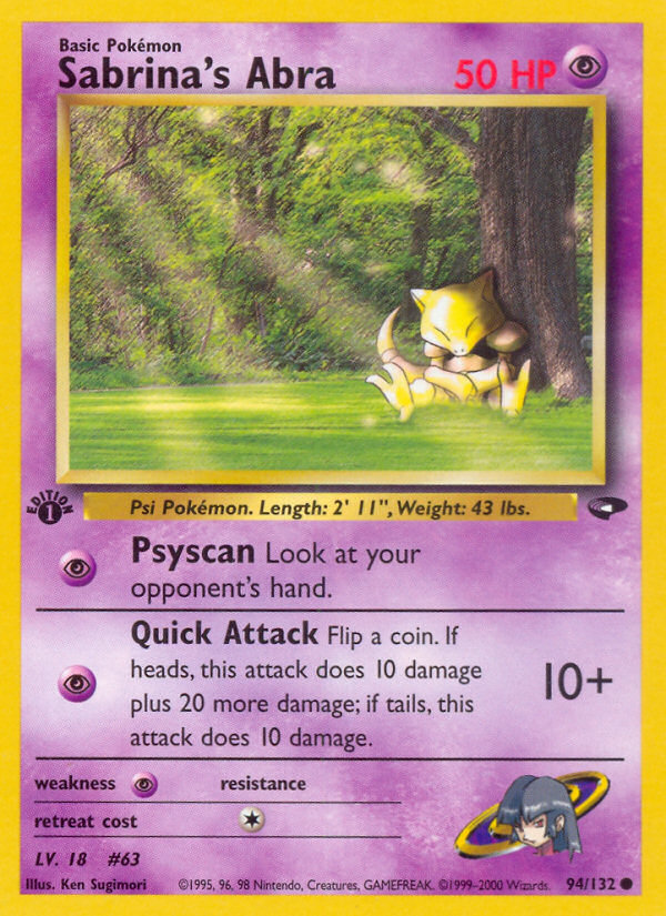 Sabrina's Abra 94 / 132