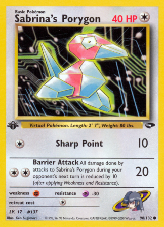 Sabrina's Porygon 98 / 132