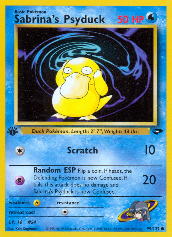 Sabrina's Psyduck 99 / 132