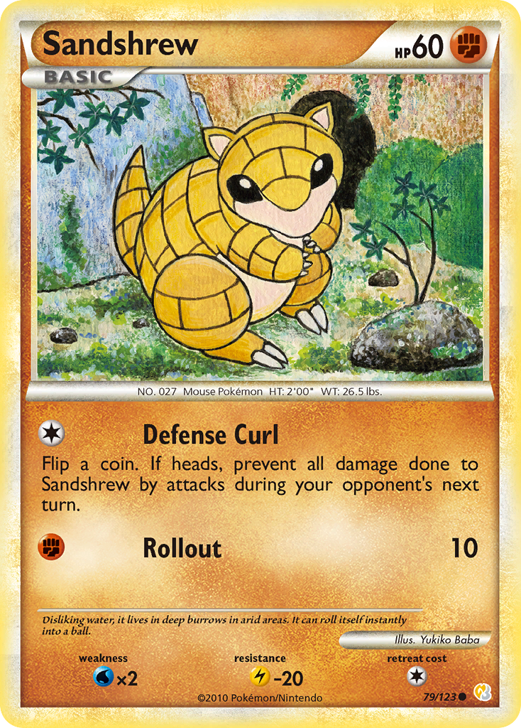 Sandshrew 79 / 123