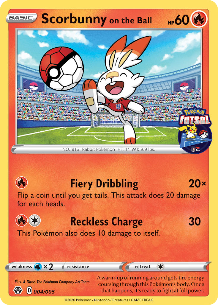 Scorbunny on the Ball 4 / 5