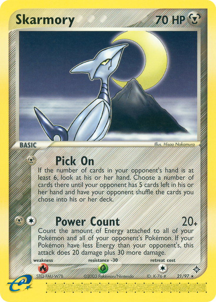 Skarmory 21 / 97