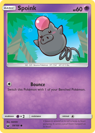 Spoink 59 / 168