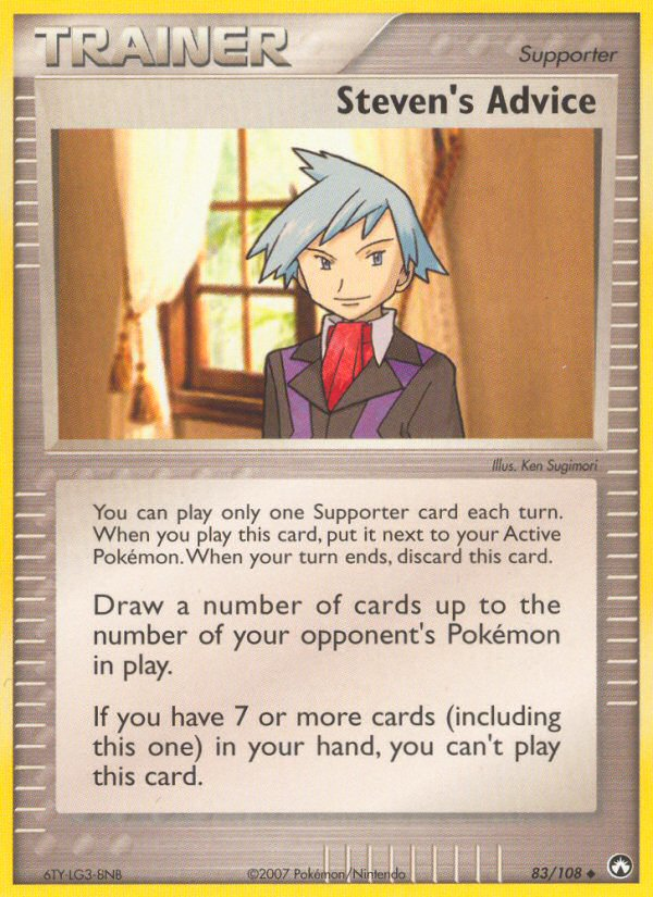 Steven's Advice 83 / 108