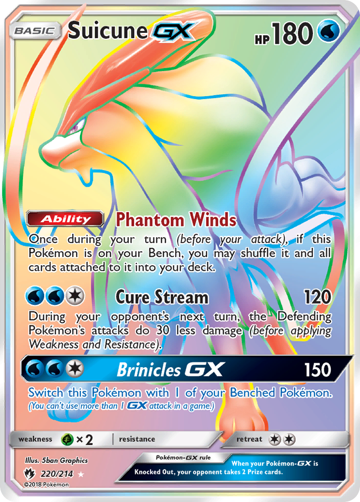 Suicune-GX 220 / 214