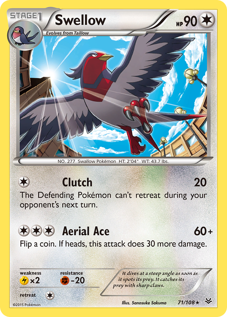 Swellow 71 / 108
