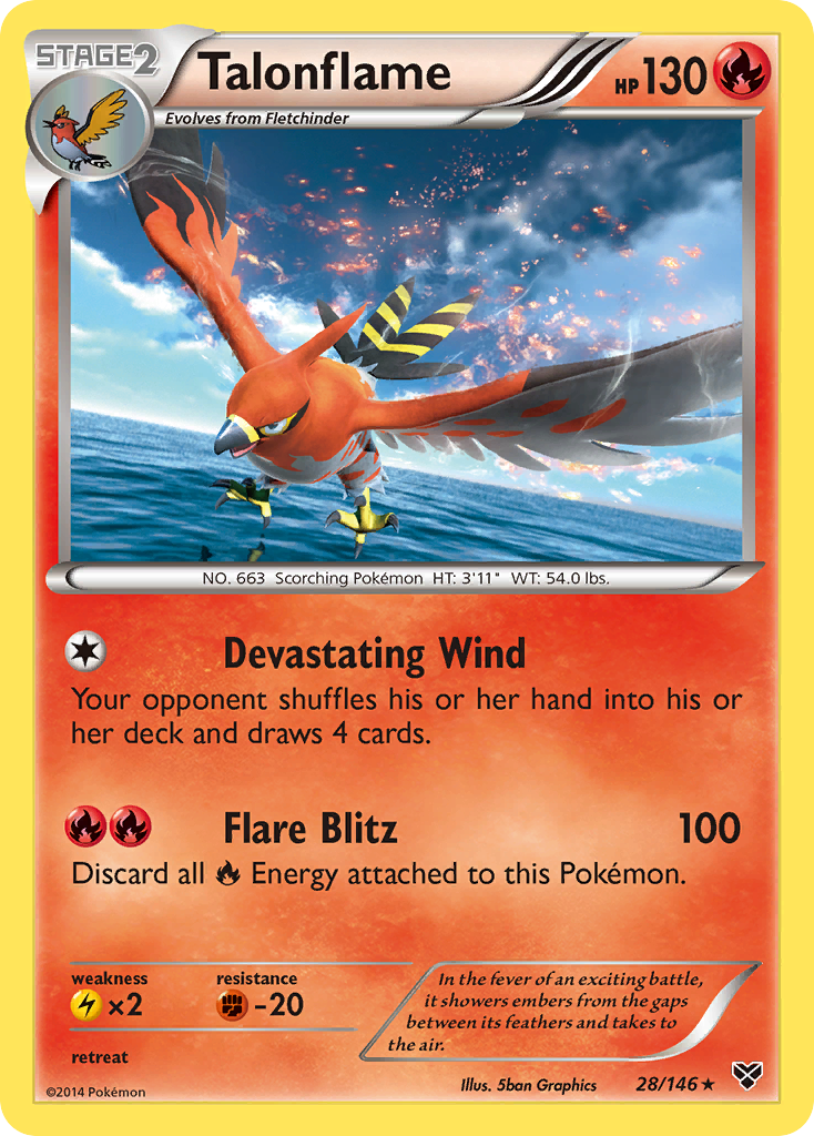Talonflame 28 / 146