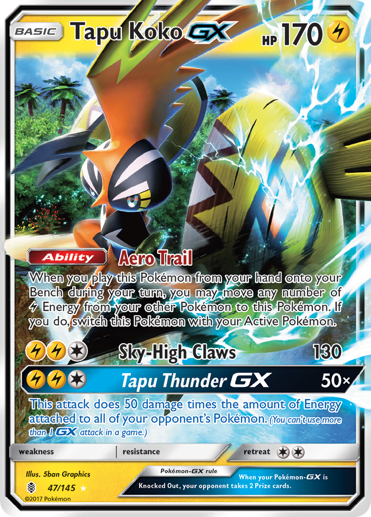 Tapu Koko-GX 47 / 145