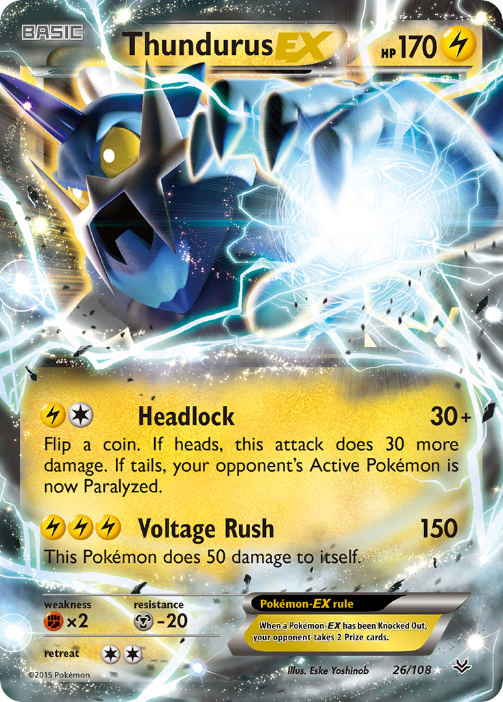 Thundurus-EX 26 / 108