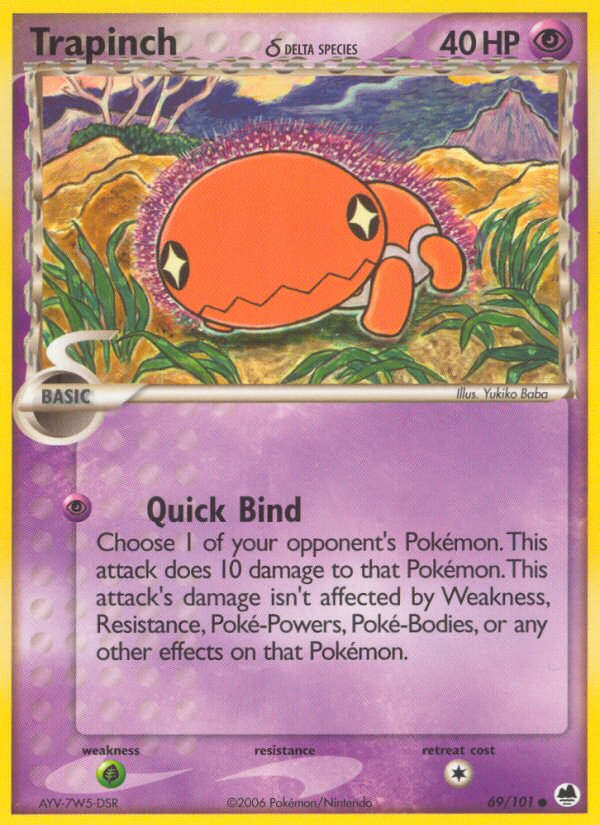 Trapinch δ 69 / 101