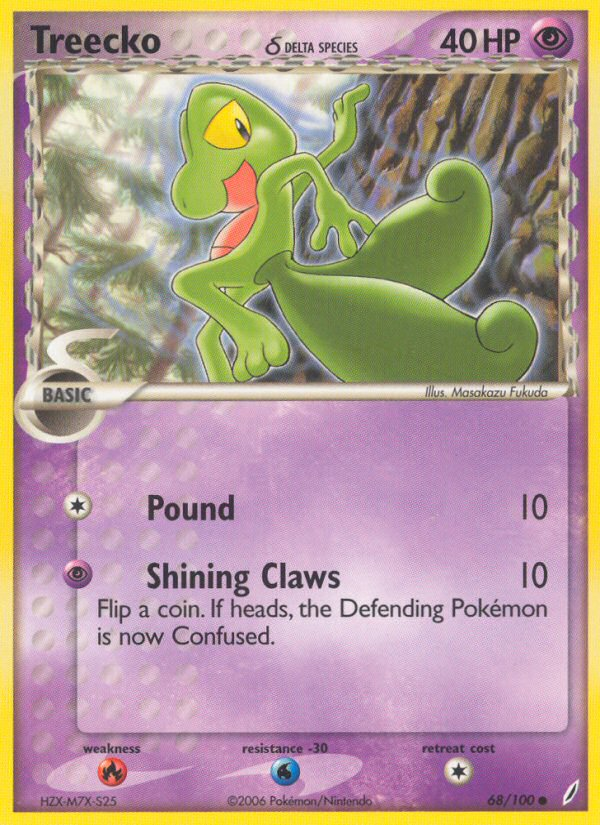 Treecko δ 68 / 100