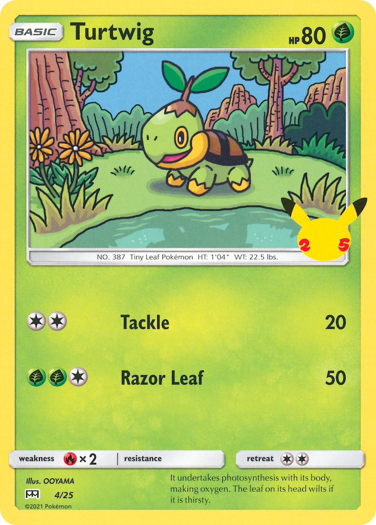 Turtwig 4 / 25