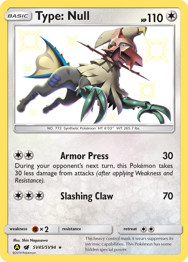 Type: Null SV45 / 68