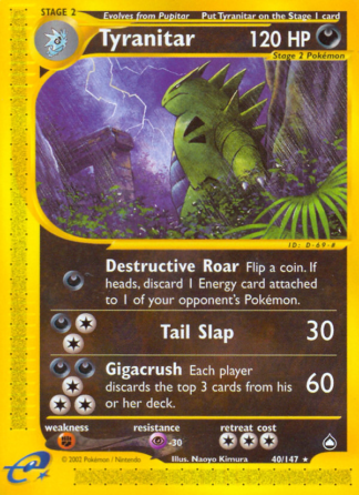 Tyranitar 40 / 147