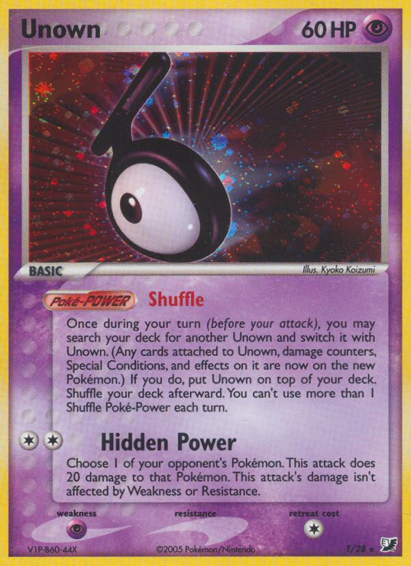 Unown T / 115