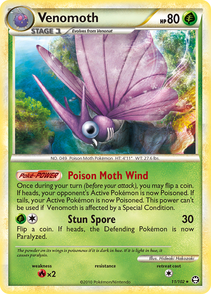 Venomoth 11 / 102