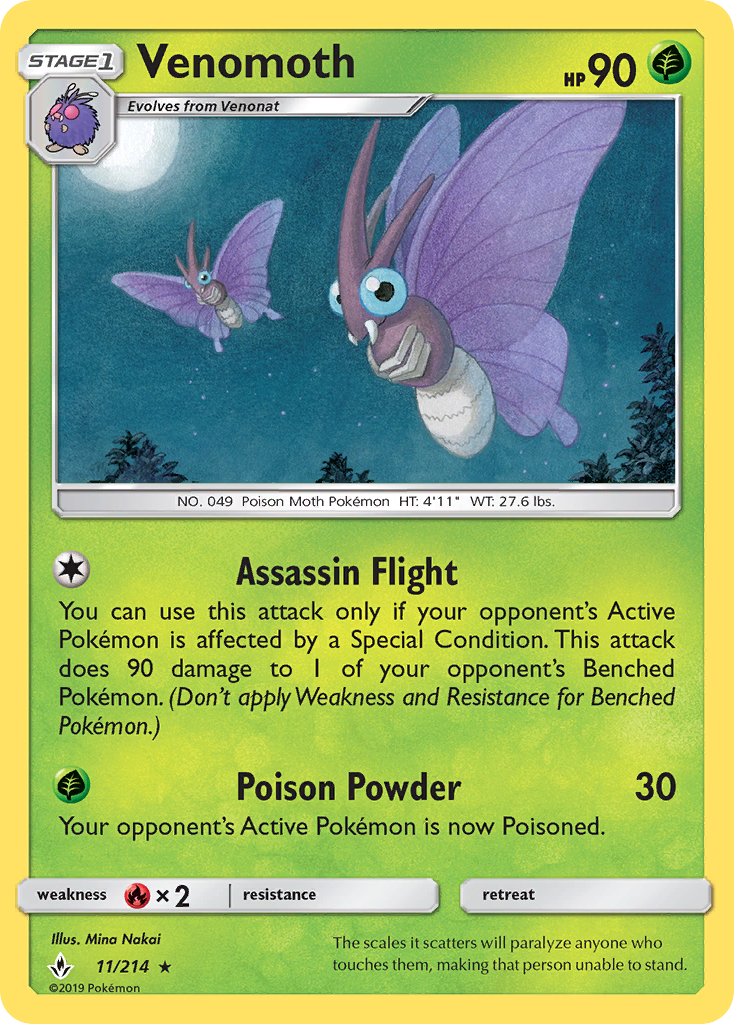 Venomoth 11 / 214