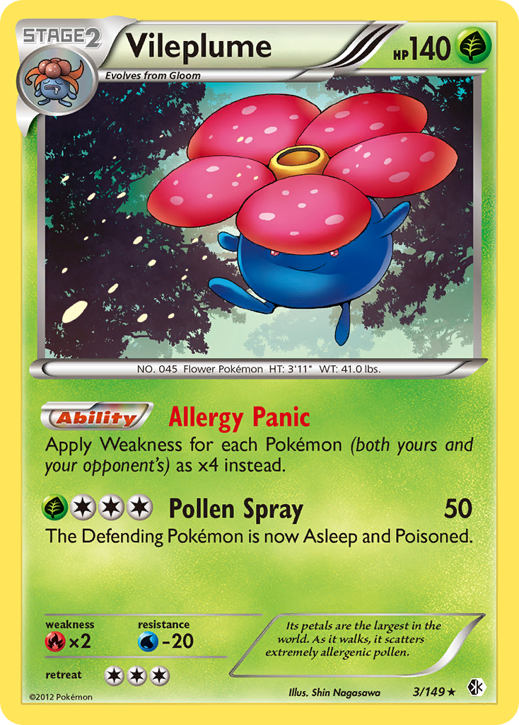 Vileplume 3 / 149