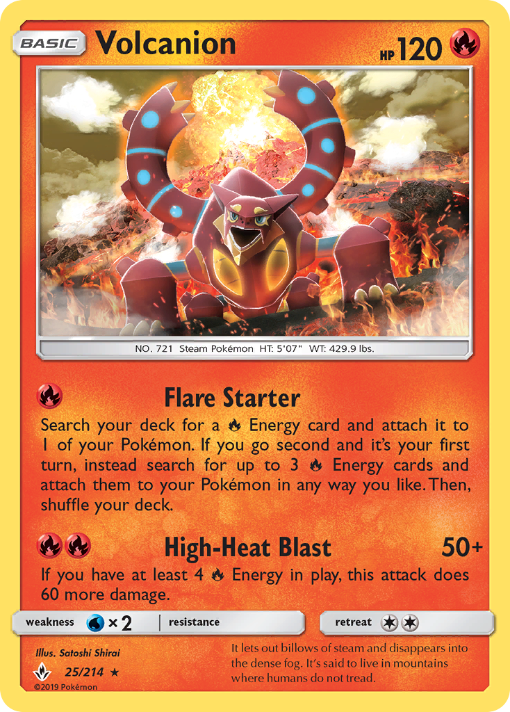 Volcanion 25 / 214