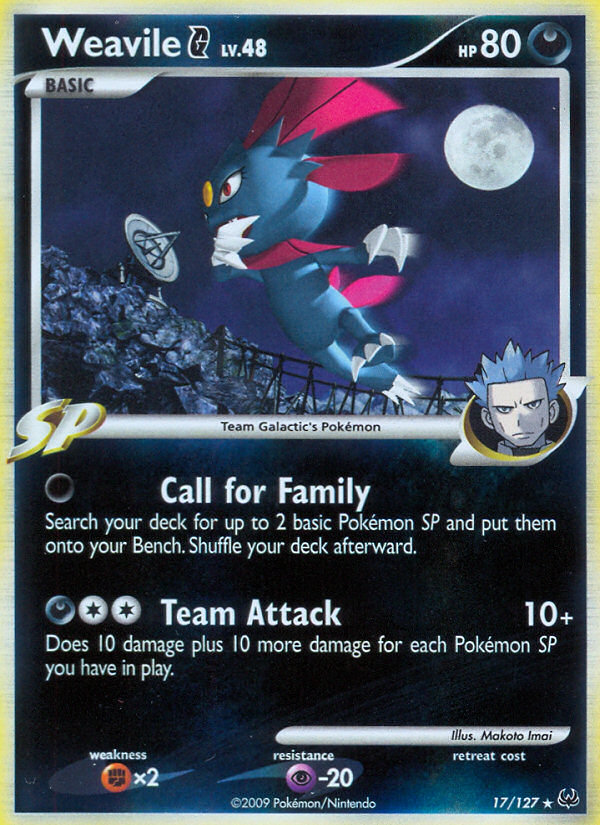 Weavile G 17 / 127