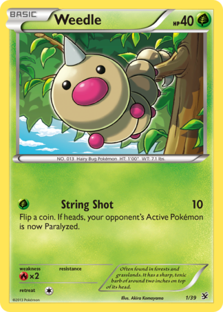 Weedle 1 / 39