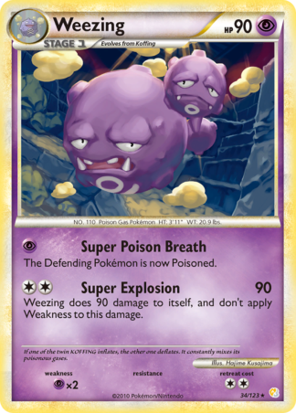 Weezing 34 / 123