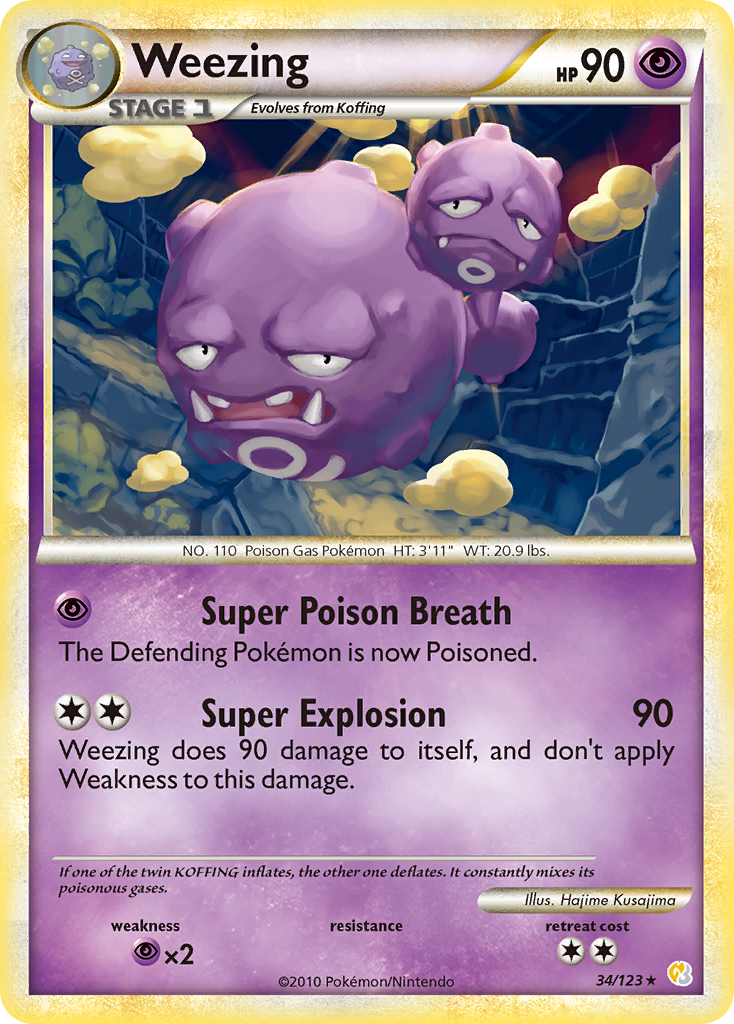Weezing 34 / 123