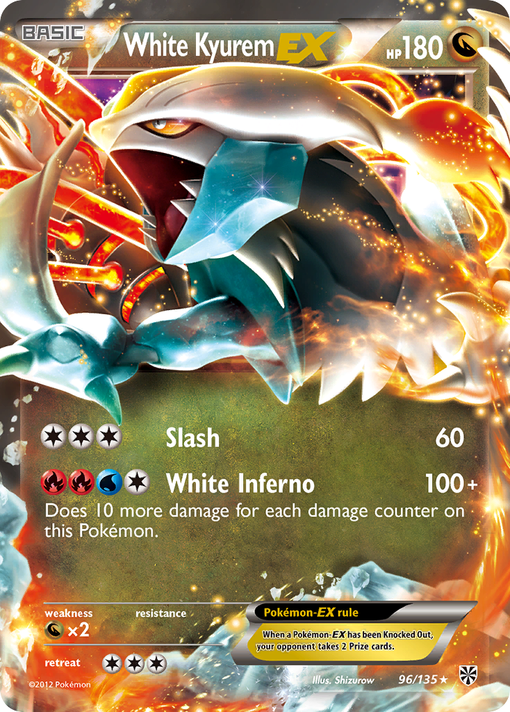 White Kyurem-EX 96 / 135
