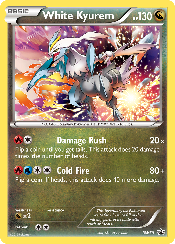 White Kyurem BW59 / 101