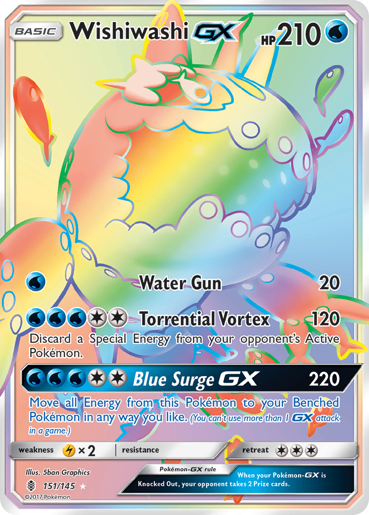 Wishiwashi-GX 151 / 145
