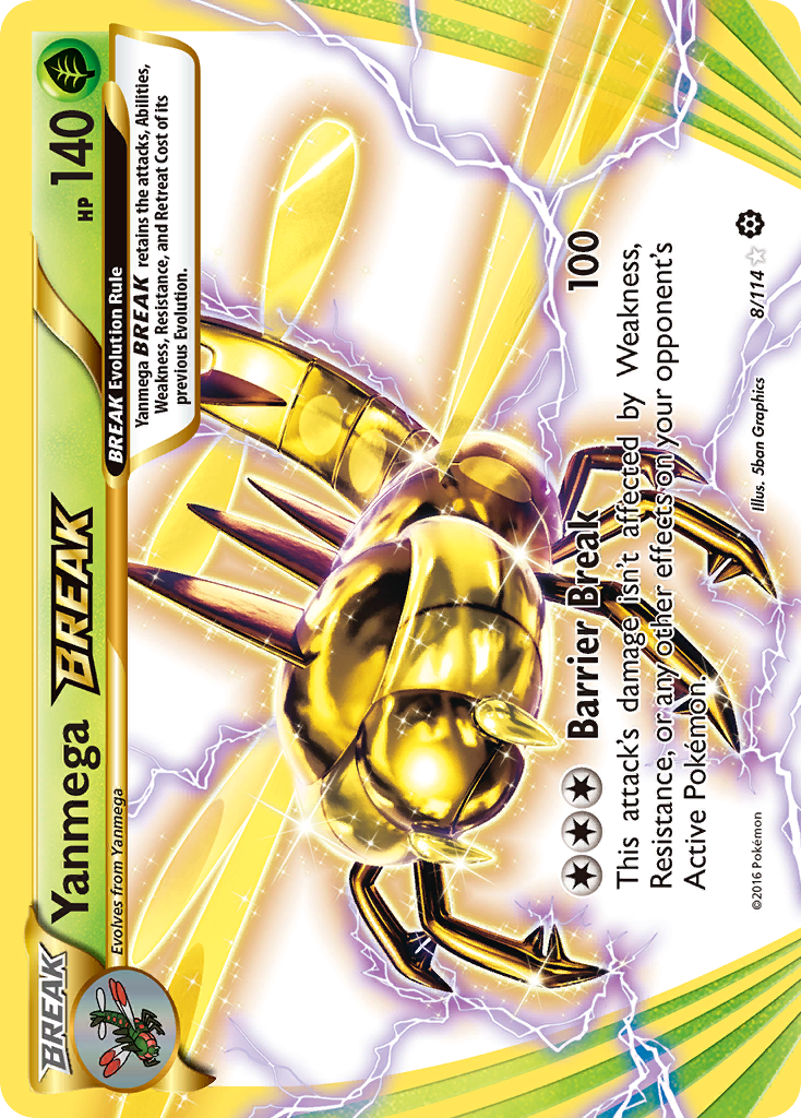 Yanmega BREAK 8 / 114