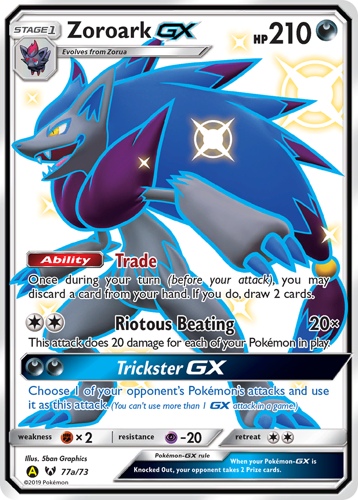 Zoroark-GX 77a / 73
