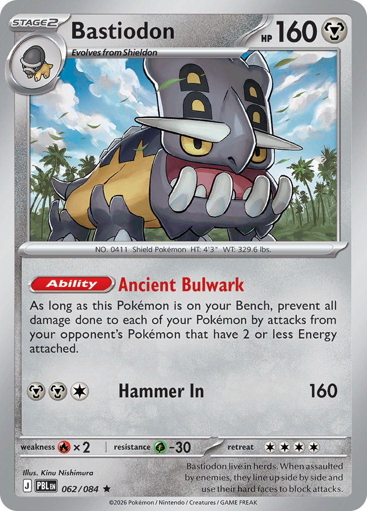 Bastiodon 62 / 120