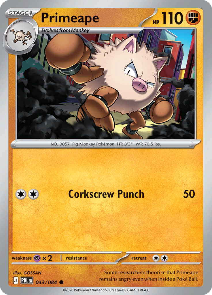 Primeape 43 / 120