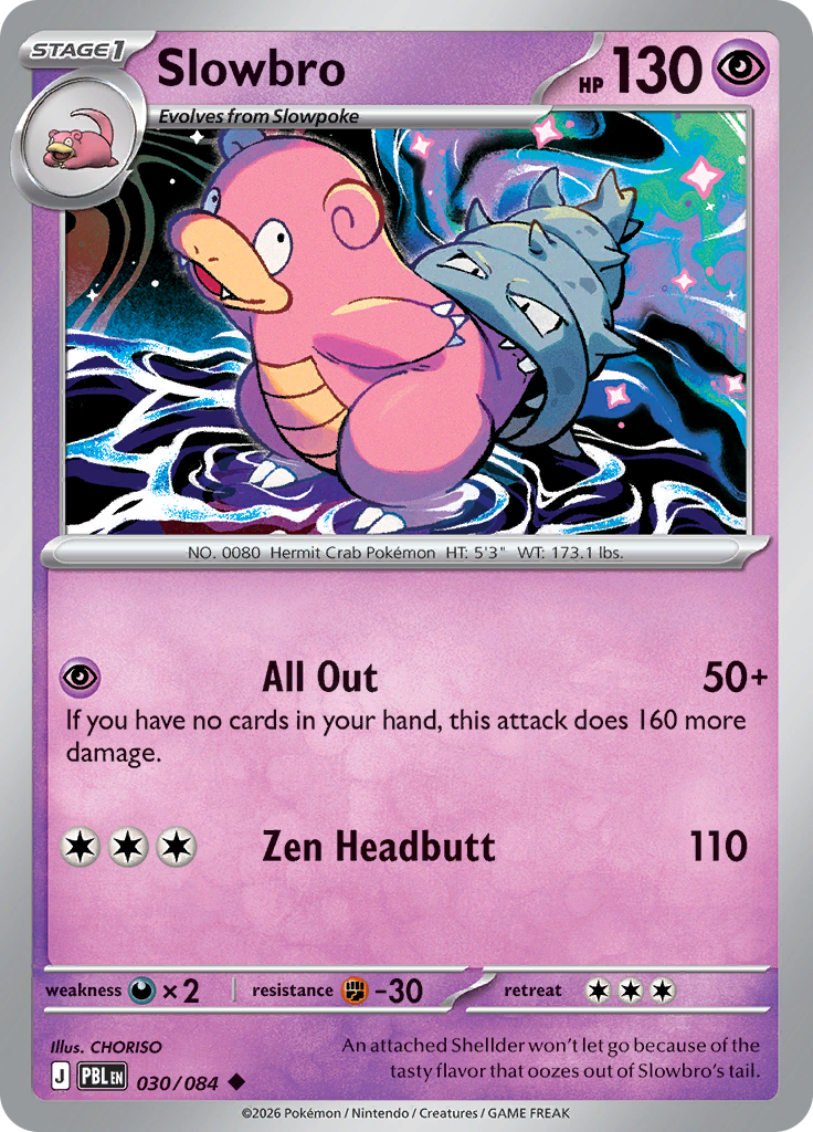 Slowbro 30 / 120